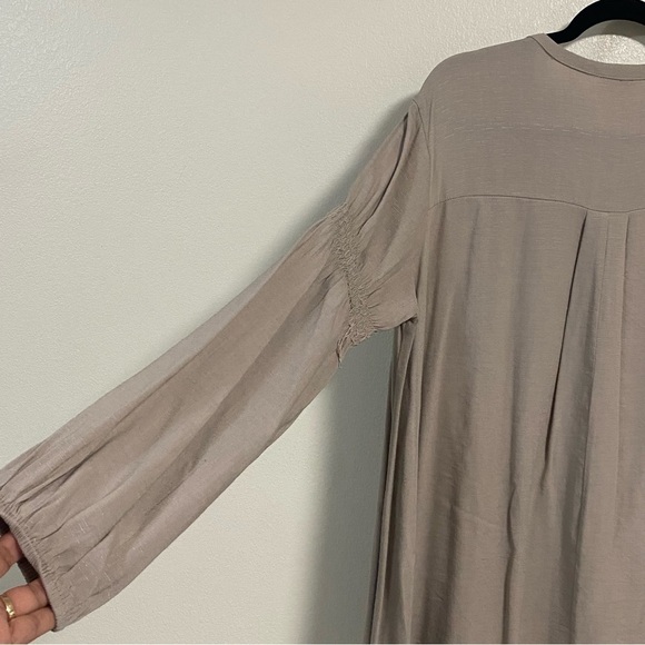 Umgee Ballon Sleeve Oversized Blouse Size Large - Picture 8 of 13